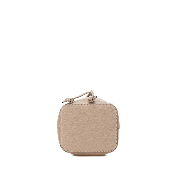 フェンディ モントレゾール ミニ ハンドバッグ ショルダーバッグ 2WAY 8BS010 グレー レザー レディース FENDI 【中古】