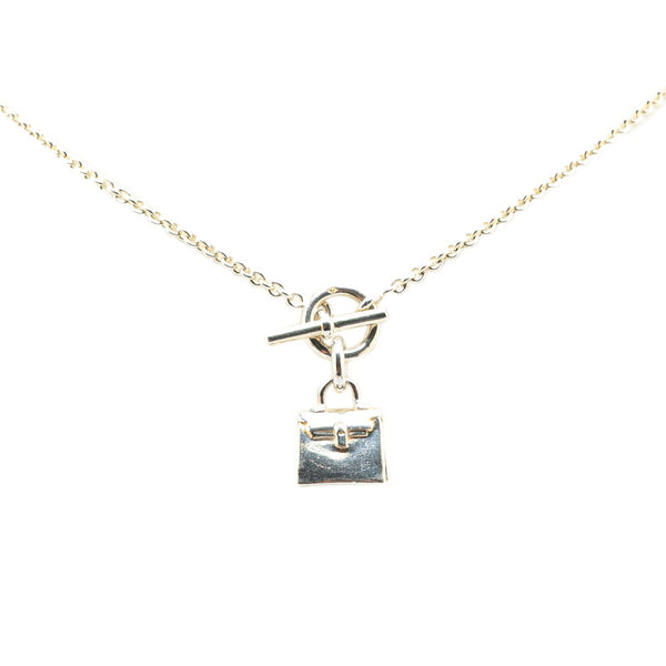 エルメス ケリー アミュレット ネックレス SV925 シルバー レディース HERMES 【中古】
