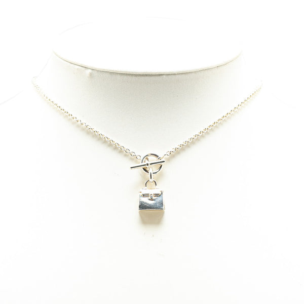 エルメス ケリー アミュレット ネックレス SV925 シルバー レディース HERMES 【中古】