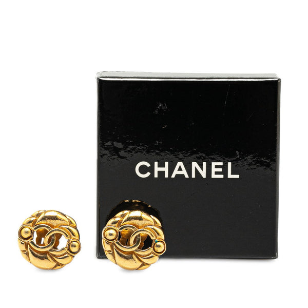 シャネル ココマーク イヤリング ゴールド メッキ レディース CHANEL 【中古】