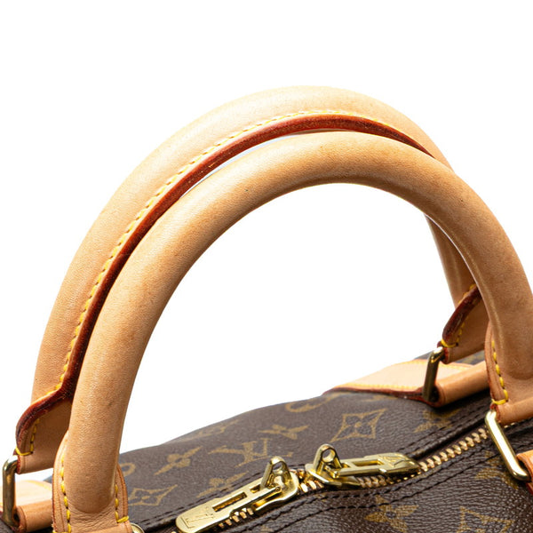 ルイ ヴィトン モノグラム キーポル60 ボストンバッグ トラベルバッグ M41422 ブラウン PVC レザー レディース LOUIS VUITTON 【中古】