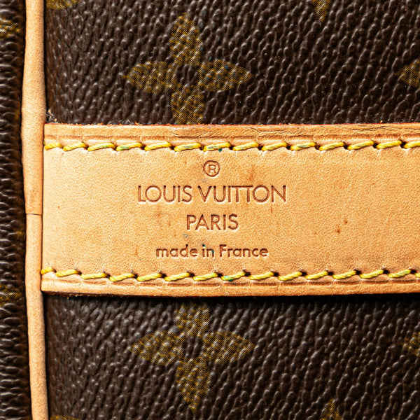 ルイ ヴィトン モノグラム キーポル60 ボストンバッグ トラベルバッグ M41422 ブラウン PVC レザー レディース LOUIS VUITTON 【中古】