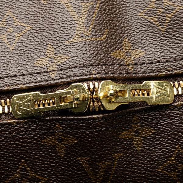 ルイ ヴィトン モノグラム キーポル60 ボストンバッグ トラベルバッグ M41422 ブラウン PVC レザー レディース LOUIS VUITTON 【中古】