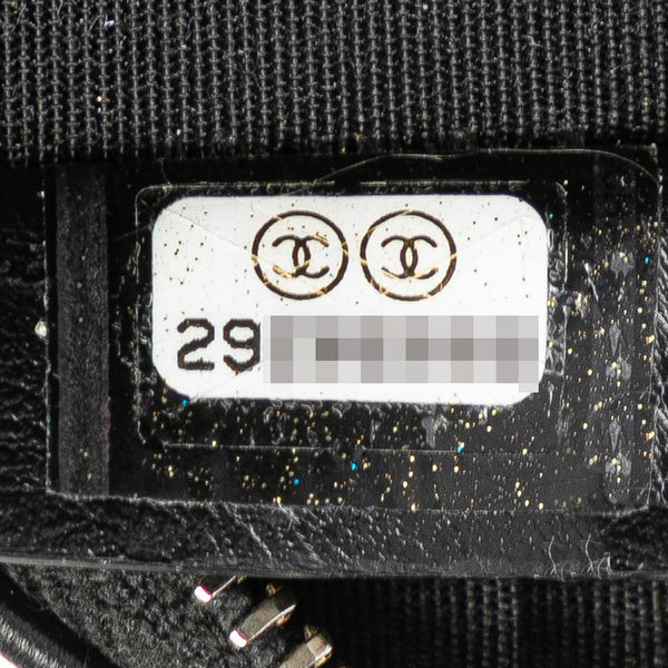 シャネル マトラッセ ココマーク ラウンド ミニ チェーン ショルダーバッグ  ブラック フェイクパール ラムスキン レディース CHANEL 【中古】