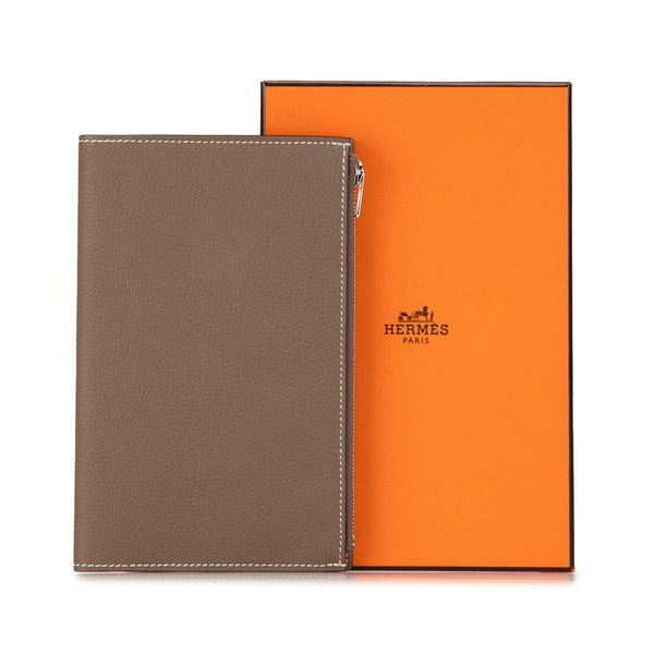 エルメス アジェンダGM 手帳カバー ベージュ エトゥープ トゴ レディース HERMES 【中古】