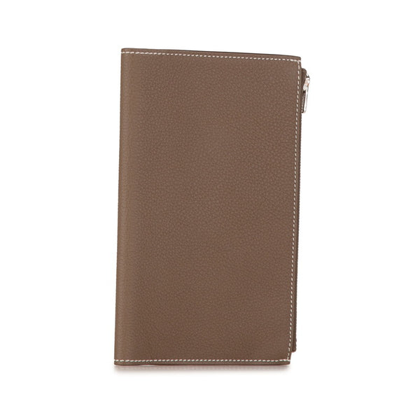 エルメス アジェンダGM 手帳カバー ベージュ エトゥープ トゴ レディース HERMES 【中古】
