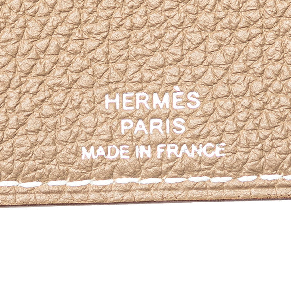 エルメス アジェンダGM 手帳カバー ベージュ エトゥープ トゴ レディース HERMES 【中古】