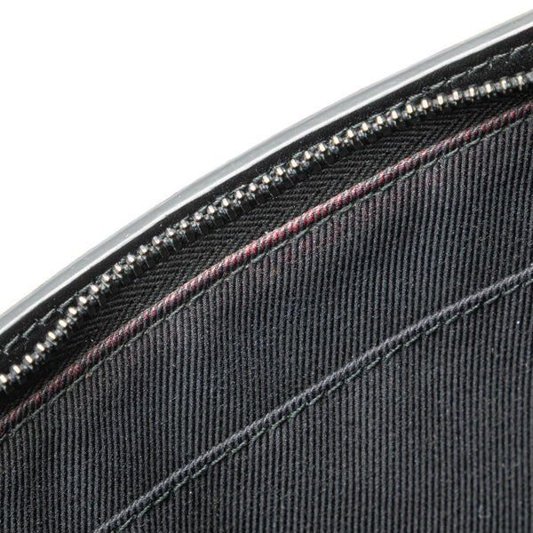 ボッテガヴェネタ イントレチャート クラッチバッグ ブラック レザー レディース BOTTEGAVENETA 【中古】
