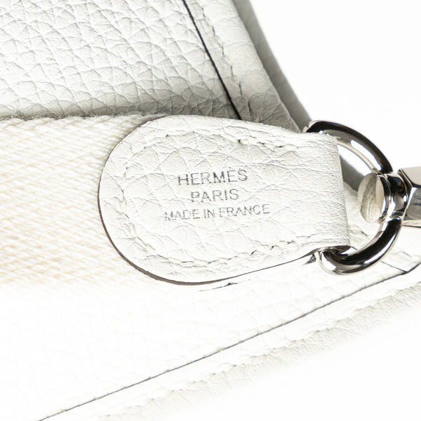 エルメス エブリンTPM シルバー金具 斜め掛け ショルダーバッグ ニューホワイト トリヨンクレマンス レディース HERMES 【中古】