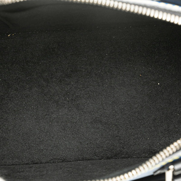 ルイ ヴィトン エピ デニム アルマBB ハンドバッグ ショルダーバッグ 2WAY M41437 デニムブルー レザー レディース LOUIS VUITTON 【中古】