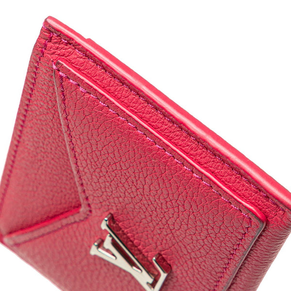 ルイ ヴィトン ポルト カルト ロックミー カードケース 名刺入れ M68555 ピンク レザー レディース LOUIS VUITTON 【中古】