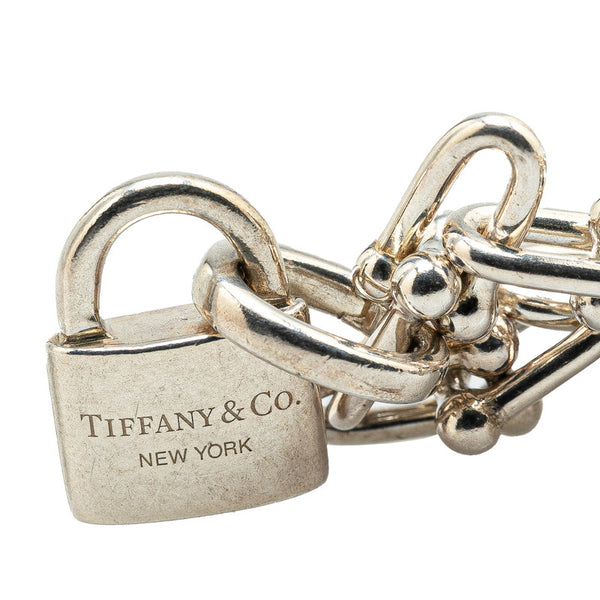 ティファニー ハードウェア ラップ スモール ネックレス SV925 シルバー レディース TIFFANY&Co. 【中古】