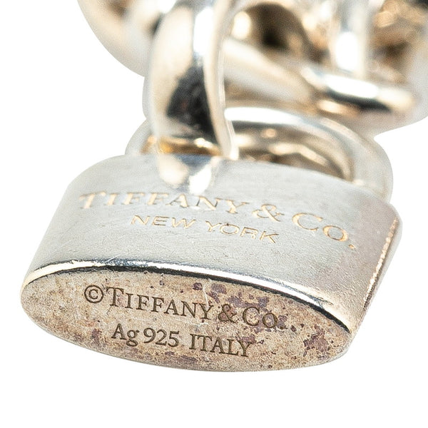 ティファニー ハードウェア ラップ スモール ネックレス SV925 シルバー レディース TIFFANY&Co. 【中古】