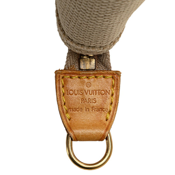 ルイ ヴィトン アンティグア カバPM ハンドバッグ M40038 ベージュ レッド キャンバス レディース LOUIS VUITTON 【中古】