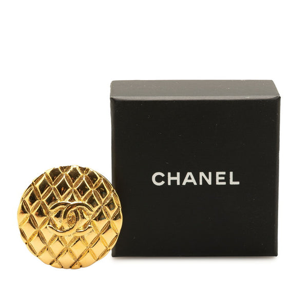 シャネル ヴィンテージ ココマーク ブローチ コサージュ ゴールド メッキ レディース CHANEL 【中古】