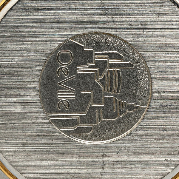 オメガ デビル 腕時計 395.0875.2 クオーツ ゴールド文字盤 ステンレススチール メンズ OMEGA 【中古】