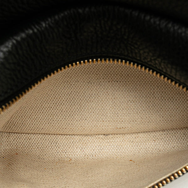 グッチ ソーホー インターロッキングG リュック バックパック 536192 ブラック レザー レディース GUCCI 【中古】