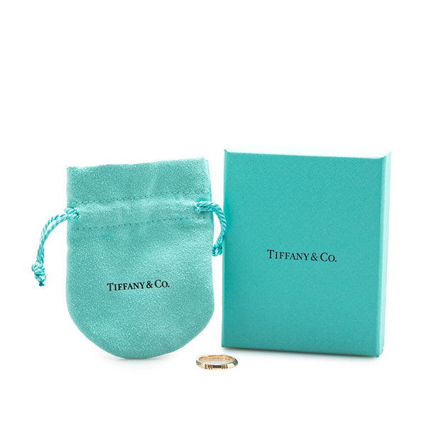 ティファニー アトラス リング 指輪 K18PG ピンクゴールド レディース TIFFANY&Co. 【中古】