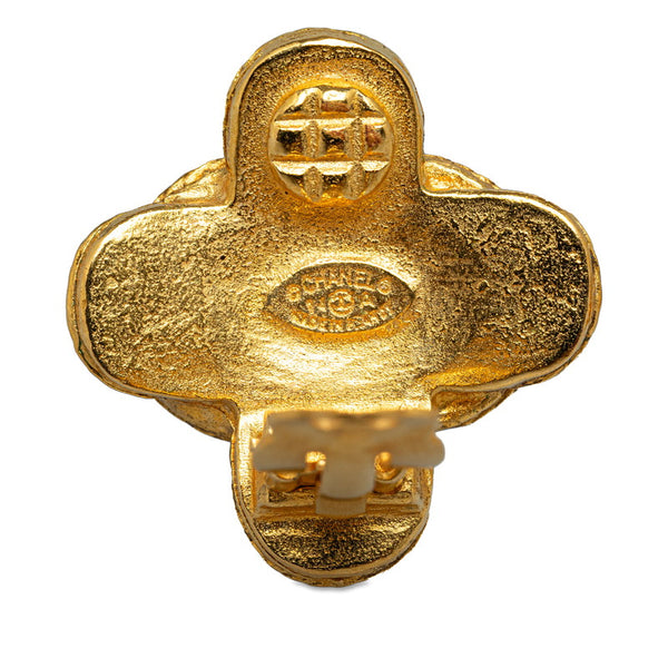 シャネル ココマーク イヤリング 94A ゴールド メッキ レディース CHANEL 【中古】