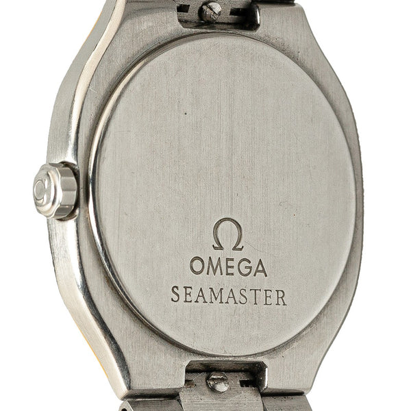 オメガ シーマスター ポラリス 腕時計 2510.40 クオーツ グレー文字盤 ステンレススチール メンズ OMEGA 【中古】
