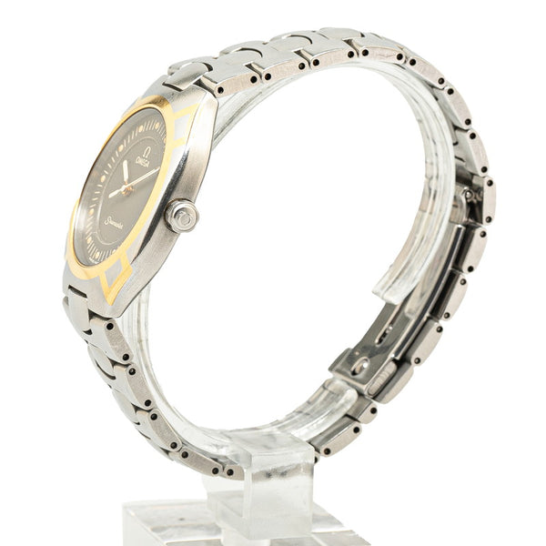 オメガ シーマスター ポラリス 腕時計 2510.40 クオーツ グレー文字盤 ステンレススチール メンズ OMEGA 【中古】