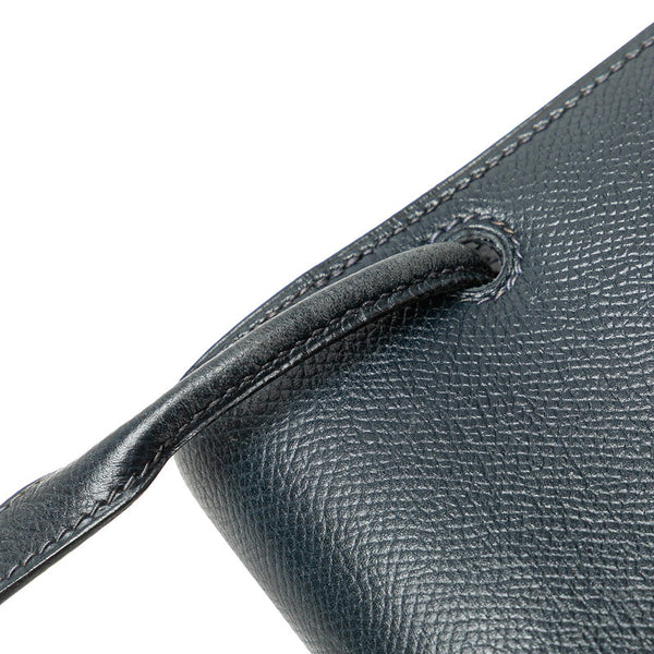 エルメス スーリー 斜め掛け ショルダーバッグ ネイビー クシュベル レディース HERMES 【中古】