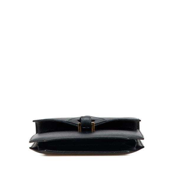 エルメス スーリー 斜め掛け ショルダーバッグ ネイビー クシュベル レディース HERMES 【中古】