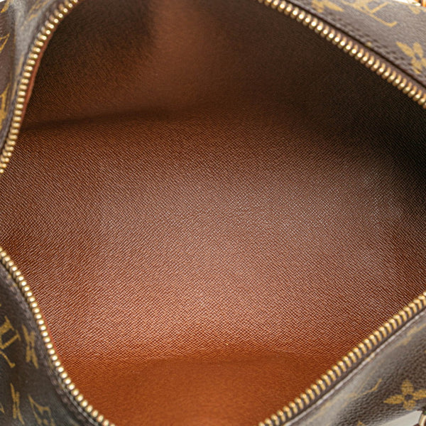 ルイ ヴィトン モノグラム パピヨン30 ハンドバッグ M51385 ブラウン PVC レザー レディース LOUIS VUITTON 【中古】
