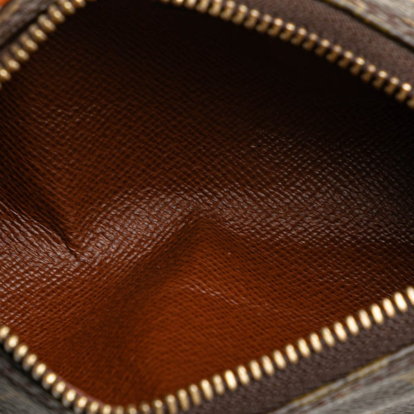 ルイ ヴィトン モノグラム パピヨン30 ハンドバッグ M51385 ブラウン PVC レザー レディース LOUIS VUITTON 【中古】