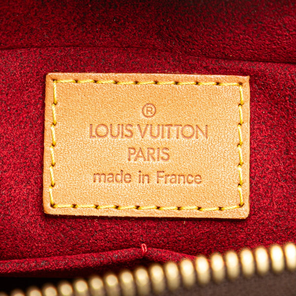 ルイ ヴィトン モノグラム ヴィバシテMM  ワンショルダーバッグ M51164 ブラウン PVC レザー レディース LOUIS VUITTON 【中古】