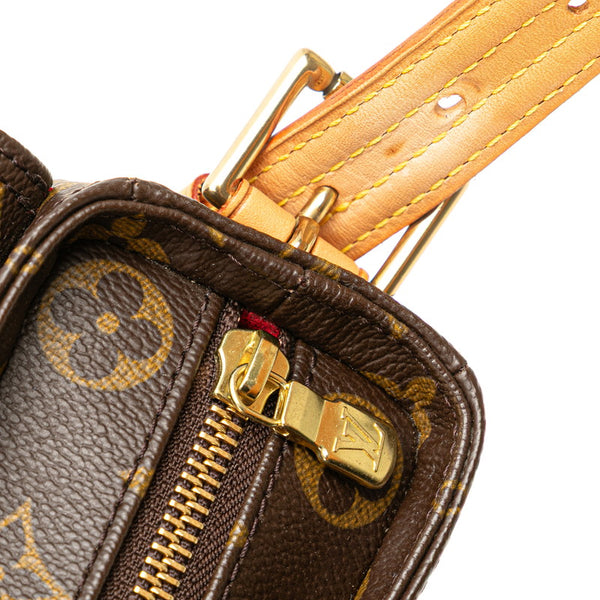 ルイ ヴィトン モノグラム ヴィバシテMM  ワンショルダーバッグ M51164 ブラウン PVC レザー レディース LOUIS VUITTON 【中古】
