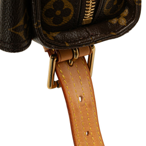 ルイ ヴィトン モノグラム ヴィバシテMM  ワンショルダーバッグ M51164 ブラウン PVC レザー レディース LOUIS VUITTON 【中古】