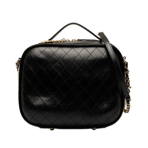 シャネル ビコローレ チェーン ハンドバッグ ショルダーバッグ ブラック ゴールド レザー レディース CHANEL 【中古】
