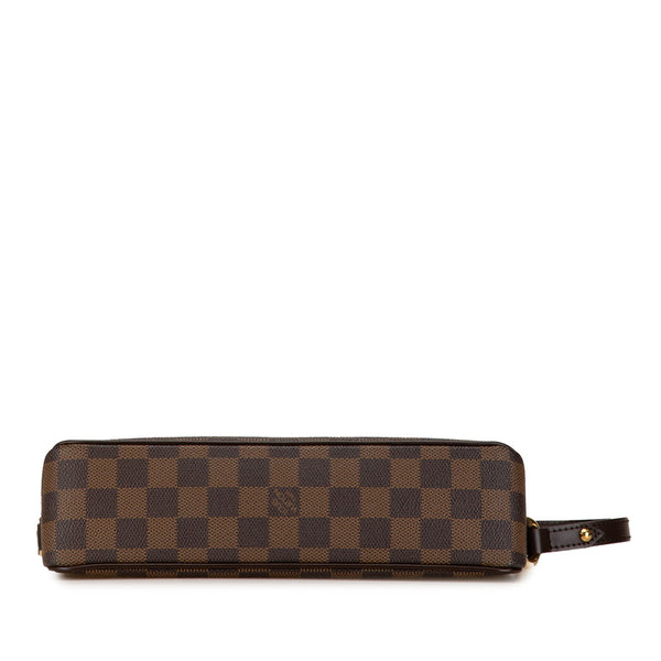 ルイ ヴィトン ダミエ ラヴェッロPM ショルダーバッグ N60007 ブラウン PVC レザー レディース LOUIS VUITTON 【中古】