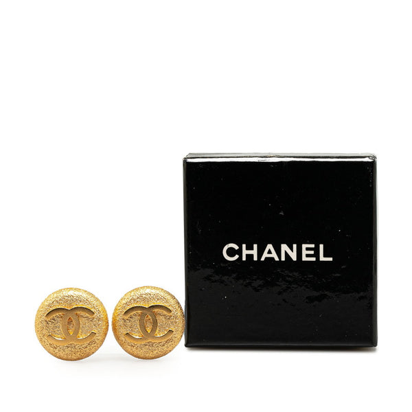 シャネル ヴィンテージ ココマーク イヤリング ゴールド メッキ レディース CHANEL 【中古】