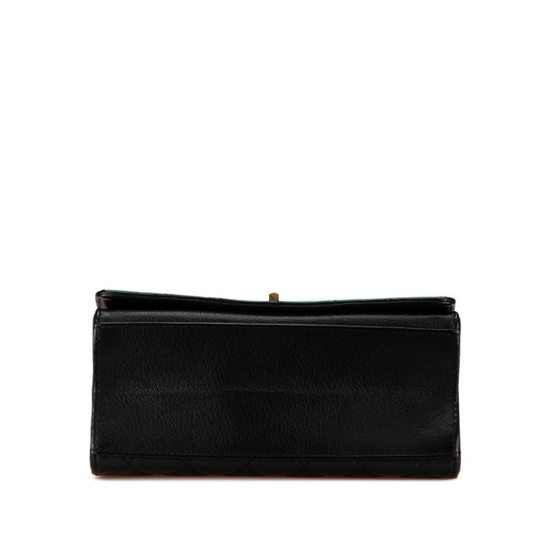 シャネル マトラッセ2.55 ハンドバッグ チェーン ショルダーバッグ 2WAY ブラック ラムスキン レディース CHANEL 【中古】