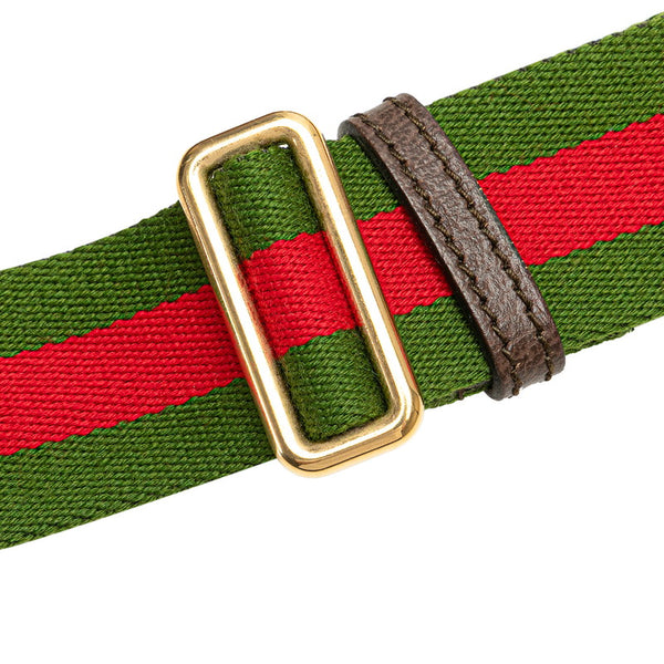 グッチ ジャンボGG ショルダーバッグ メッセンジャーバッグ 675891 ベージュ ブラウン キャンバス レザー レディース GUCCI 【中古】