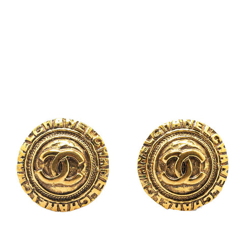 シャネル ココマーク イヤリング ゴールド メッキ レディース CHANEL 【中古】
