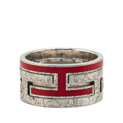 エルメス ムーブアッシュ リング 指輪 #50 SV925 シルバー レディース HERMES 【中古】