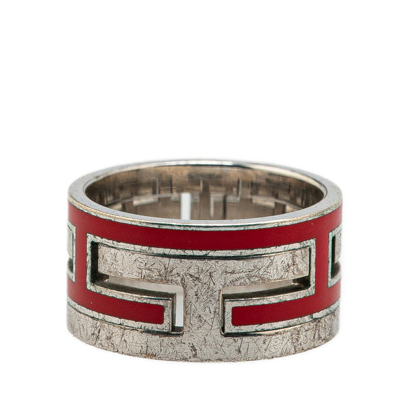 エルメス ムーブアッシュ リング 指輪 #50 SV925 シルバー レディース HERMES 【中古】