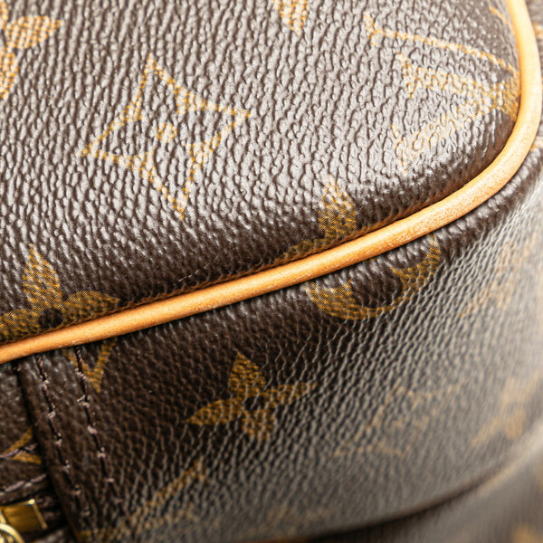 ルイ ヴィトン モノグラム  リポーターPM 斜め掛け ショルダーバッグ  M45254 ブラウン PVC レザー レディース LOUIS VUITTON 【中古】