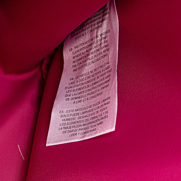 グッチ チルドレンズ マッシュルームプリント トートバッグ ハンドバッグ 550763 イエロー ピンク マルチカラー PVC キッズ GUCCI 【中古】