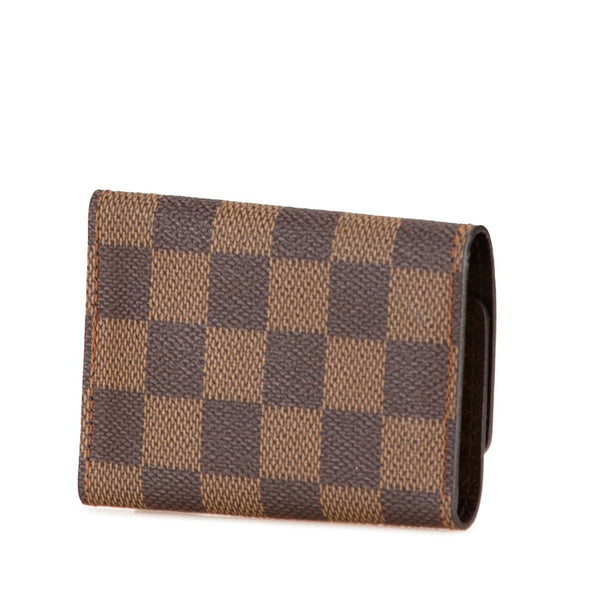 ルイ ヴィトン ダミエ ミュルティクレ6 キーケース N62630 ブラウン PVC レザー レディース LOUIS VUITTON 【中古】