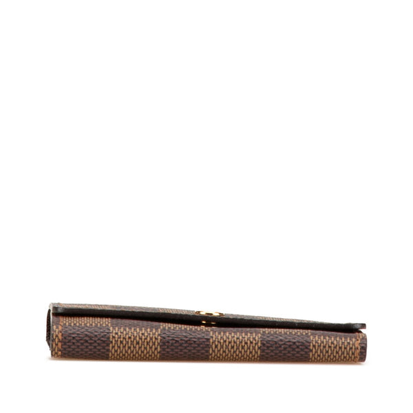 ルイ ヴィトン ダミエ ミュルティクレ6 キーケース N62630 ブラウン PVC レザー レディース LOUIS VUITTON 【中古】