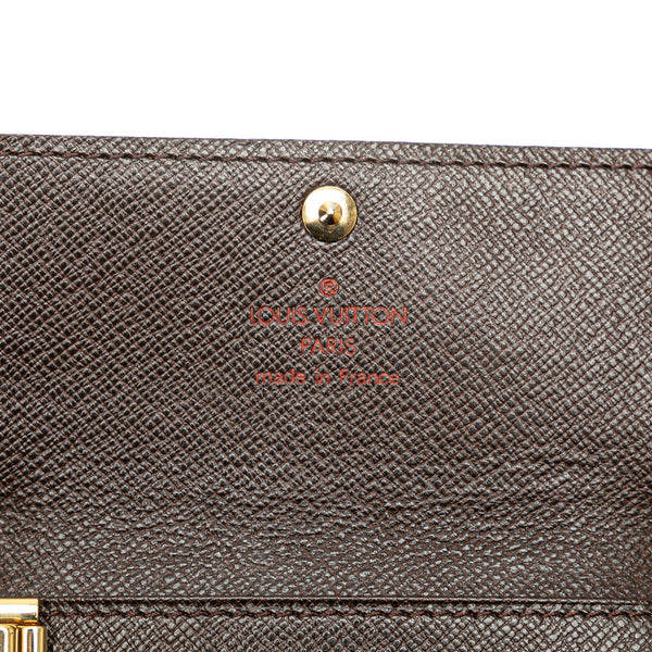 ルイ ヴィトン ダミエ ミュルティクレ6 キーケース N62630 ブラウン PVC レザー レディース LOUIS VUITTON 【中古】