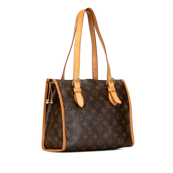 ルイ ヴィトン モノグラム ポパンクール オ ハンドバッグ M40007 ブラウン PVC レザー レディース LOUIS VUITTON 【中古】