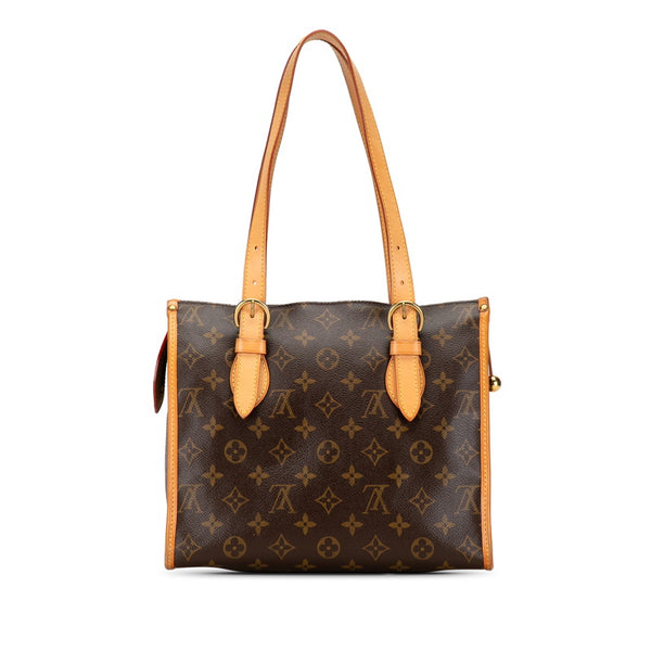 ルイ ヴィトン モノグラム ポパンクール オ ハンドバッグ M40007 ブラウン PVC レザー レディース LOUIS VUITTON 【中古】