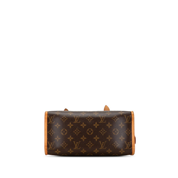 ルイ ヴィトン モノグラム ポパンクール オ ハンドバッグ M40007 ブラウン PVC レザー レディース LOUIS VUITTON 【中古】
