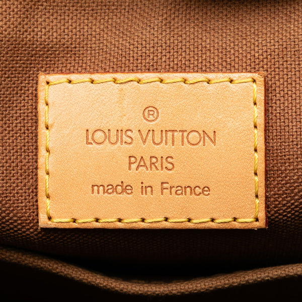ルイ ヴィトン モノグラム ポパンクール オ ハンドバッグ M40007 ブラウン PVC レザー レディース LOUIS VUITTON 【中古】