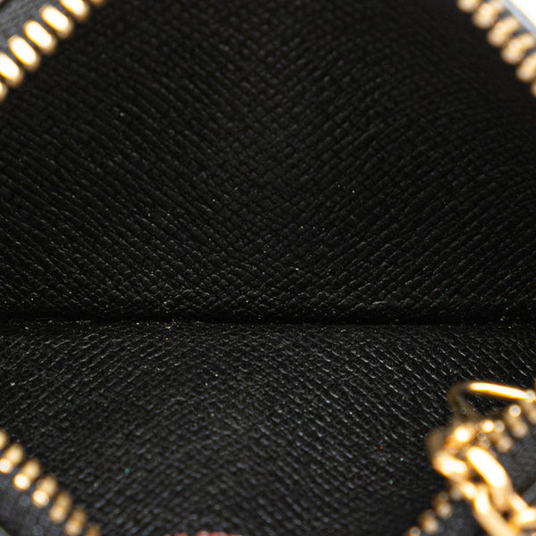 ルイ ヴィトン エピ ポシェット クレ コインケース 小銭入れ M63802 ノワール ゴールド レザー レディース LOUIS VUITTON 【中古】